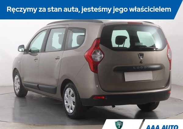 Dacia Lodgy cena 35000 przebieg: 157255, rok produkcji 2015 z Prochowice małe 121